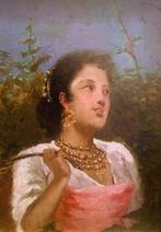 Giuseppe Gelanze (1867-1929) - Ritratto di giovane elegante