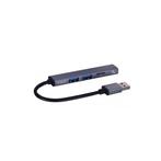 Orico USB-A 3.0 hub grijs, Computers en Software, Dockingstations, Ophalen of Verzenden, Nieuw, Orico