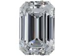 1 pcs Diamant - 2.00 ct - Smaragd - E - IF (intern zuiver)