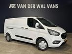 Ford Transit Custom 2.0 TDCI L2H1 Euro6 Airco | Camera | Nav, Stof, Gebruikt, Wit, Dealer onderhouden