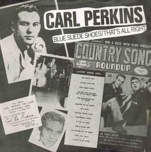 vinyl single 7 inch - Carl Perkins - Blue Suede Shoes, Cd's en Dvd's, Vinyl Singles, Zo goed als nieuw, Verzenden