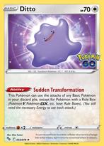 Ditto 053/078 Holo Pokémon Go, Hobby en Vrije tijd, Verzamelkaartspellen | Pokémon, Ophalen of Verzenden, Nieuw, Losse kaart, Foil