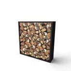 Geroba houtopslag Beltza S4 1500x385x1500mm - zwart, Verzenden, Nieuw