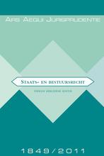 Staats  en bestuursrecht Jurisprudentie 1849 2 9789069168869, Zo goed als nieuw