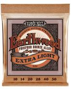 Ernie Ball 2150 Earthwood Western snaren .010, Verzenden, Nieuw