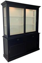 Buffetkast zwart Born 180 x 220cm led verlichting, Ophalen of Verzenden, Nieuw