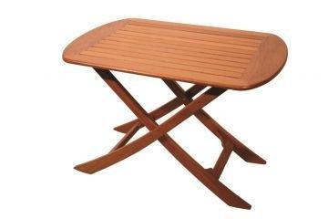 Teak Tafel Ile de France 85x60 cm, Watersport en Boten, Accessoires en Onderhoud, Verzenden