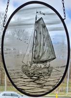 Glas-in-loodraam - Theo van Zanten - 1950-1960 - Raamhanger