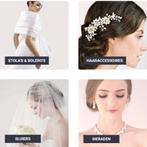 PaCaZa - Bride To Be Sjerp - Wit met Roze (Feestartikelen)