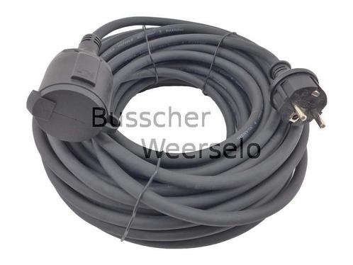 Verlengsnoer 20m - Neopreen -  220V - Zeer goede kwaliteit, Doe-het-zelf en Verbouw, Elektra en Kabels, Kabel of Snoer, Nieuw