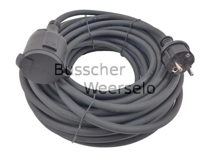 Verlengsnoer 20m - Neopreen -  220V - Zeer goede kwaliteit, Doe-het-zelf en Verbouw, Elektra en Kabels, Kabel of Snoer, Nieuw