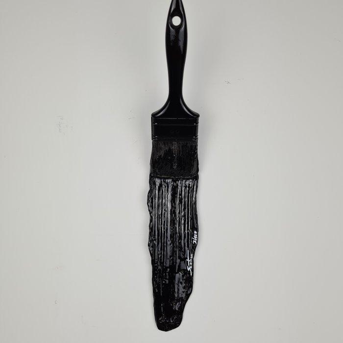 Santicri (1992) - Picture Total Black, Antiek en Kunst, Kunst | Designobjecten