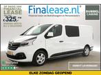 Renault Trafic 2.0 dCi T29 L2H1 DC 6 Pers Cruise Navi €325pm, Auto's, Renault, Wit, Nieuw, Lease