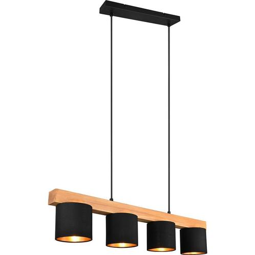LED Hanglamp - Hangverlichting - Trion Camo - E14 Fitting -, Huis en Inrichting, Lampen | Hanglampen, Nieuw, Hout, Ophalen of Verzenden