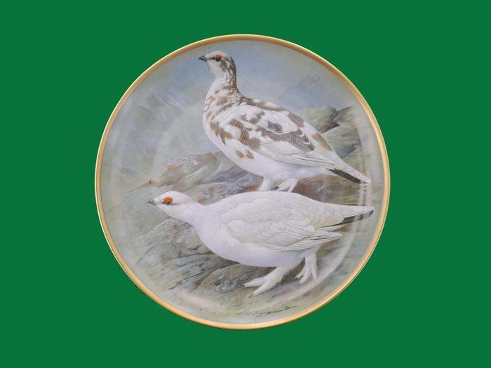 Limoges - Basil Ede - Bord (12) - Porselein - Wilde vogels, Antiek en Kunst, Kunst | Designobjecten