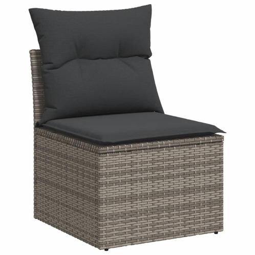 Modulaire Tuinbank - Grijs | Retourdeal | 46% Voordeel!, Tuin en Terras, Tuinbanken, Nieuw, Rotan, Ophalen of Verzenden