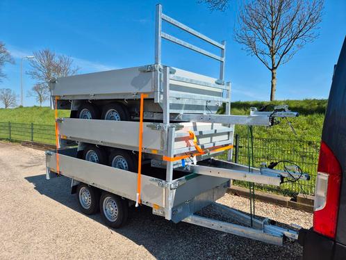 Nieuwe ongeremde (rijbewijs B) Plateau aanhangwagens, Auto diversen, Aanhangers en Bagagewagens, Nieuw, Ophalen