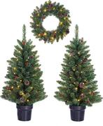 2dekans | Black Box Trees Creston Set van 2 Kerstbomen en 1, Diversen, Ophalen of Verzenden, Zo goed als nieuw