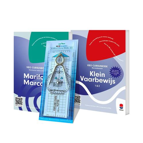 Klein Vaarbewijs en Marifonie Boek met Portland Plotter Pack, Boeken, Studieboeken en Cursussen, Nieuw, Overige niveaus, Verzenden
