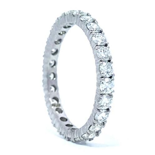 Ring Platina - 1.33ct. tw. Diamant (Natuurlijk), Sieraden, Tassen en Uiterlijk, Ringen