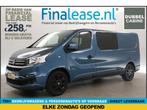 Fiat Talento 1.6 EcoJet L2H1 DC Airco Cruise Cam PDC €258pm, Blauw, Nieuw, Lease, Fiat