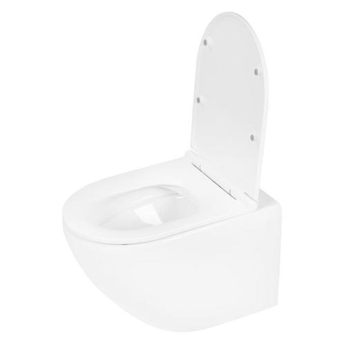 Wandtoilet Differnz Met PK Uitgang Rimless Inclusief, Doe-het-zelf en Verbouw, Sanitair, Ophalen of Verzenden