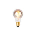 E27 LED spiraal lamp A60 smoke 4W 120 lm 1800K, Nieuw