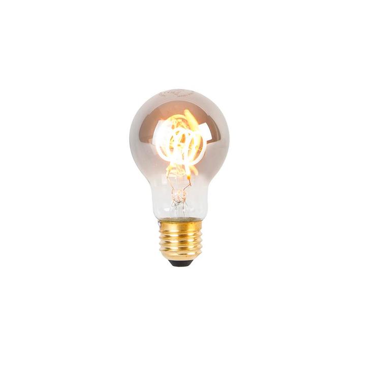 E27 LED spiraal lamp A60 smoke 4W 120 lm 1800K, Huis en Inrichting, Lampen | Losse lampen, Nieuw