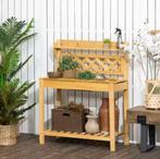 Tuintafel met spoelbak en schuifblad – 92×45×120 cm, Tuin en Terras, Tuintafels, Verzenden, Nieuw