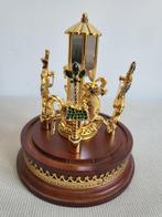 Franklin Mint - metaal verguld goud, Swarovski-kristallen,, Antiek en Kunst