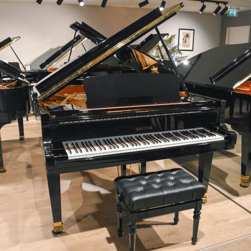 Sauter 185 PE messing vleugel  87121-2029, Muziek en Instrumenten, Piano's