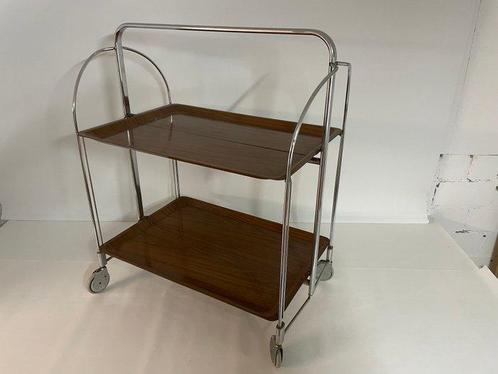 Serveerwagen - Gerlinol / Metall, Antiek en Kunst, Kunst | Designobjecten