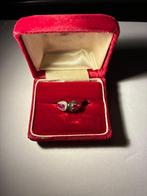 Ring - 9 kt. Roségoud - 0.55ct. tw. Robijn - Diamant - Cat, Nieuw