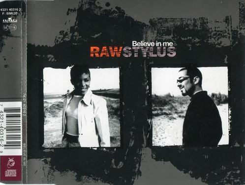 cd single - Raw Stylus - Believe In Me, Cd's en Dvd's, Cd Singles, Zo goed als nieuw, Verzenden
