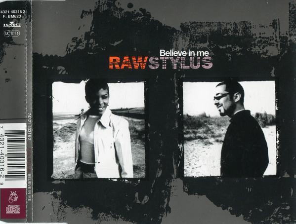 cd single - Raw Stylus - Believe In Me, Cd's en Dvd's, Cd Singles, Zo goed als nieuw, Verzenden