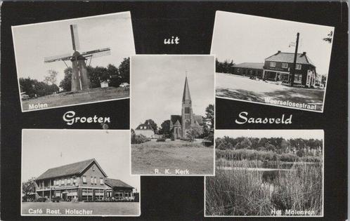 SAASVELD - Meerluik Groeten uit Saasveld, Verzamelen, Ansichtkaarten | Nederland, Verzenden