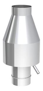 GGM Gastro | Deflectorkap - Ø 400 mm | DHJ400 | DHJ400, Doe-het-zelf en Verbouw, Ventilatie en Afzuiging, Verzenden, Nieuw