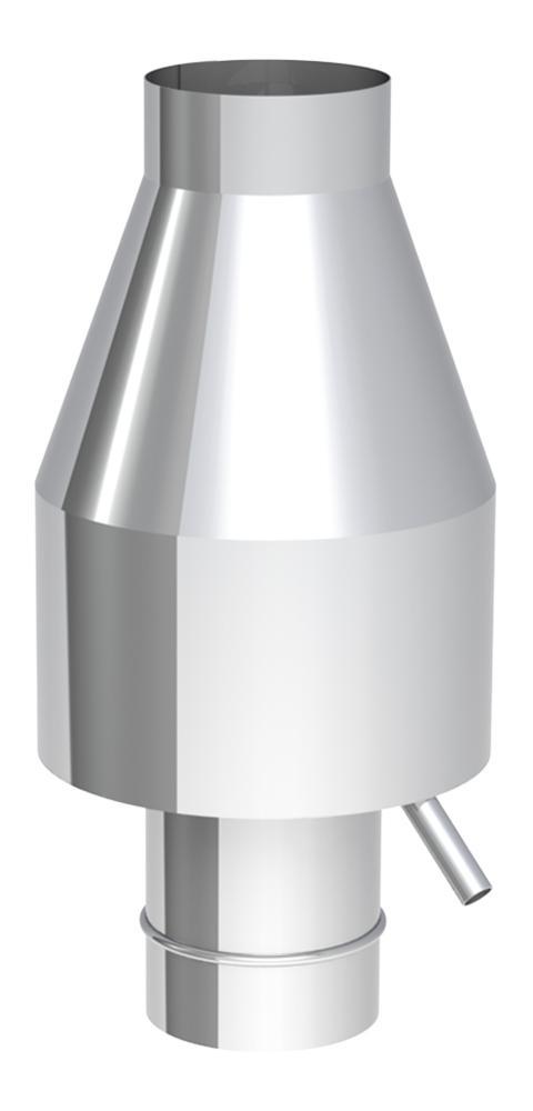 GGM Gastro | Deflectorkap - Ø 400 mm | DHJ400 | DHJ400, Doe-het-zelf en Verbouw, Ventilatie en Afzuiging, Nieuw, Verzenden