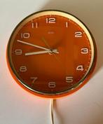 Wandklok - metamec - Vintage Glas, Metaal - 1960-1970 -