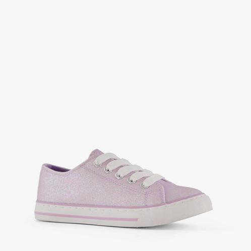 Canvas kinder gympen paars met glitters maat 30, Sport en Fitness, Fitnessmaterialen, Nieuw, Verzenden