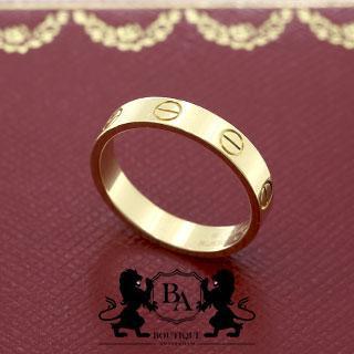 Cartier Love 18 Karaat Geelgoud Ring Maat 51, Sieraden, Tassen en Uiterlijk, Ringen, Dame of Heer, Goud, Kleiner dan 17, Zo goed als nieuw
