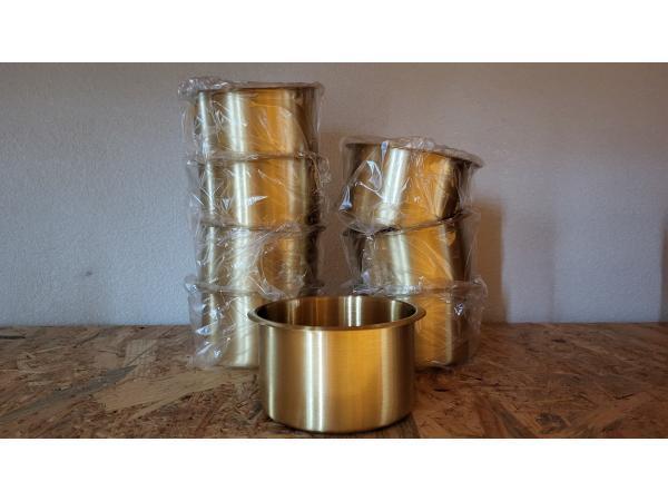 Veiling - 8x Glas of bekerhouder voor inbouw groot, Watersport en Boten, Accessoires en Onderhoud