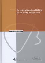 De ontbindingsbeschikking ex art. 7:685 BW getoetst /, Boeken, Verzenden, Gelezen, P. Kruit