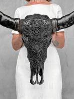 Geen minimumprijs - C - Grote met de hand gesneden zwarte, Antiek en Kunst