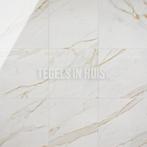 Vloertegel wandtegel gold marmer goud 60x60 gepolijst, Ophalen, Keramiek, Nieuw, 10 m² of meer