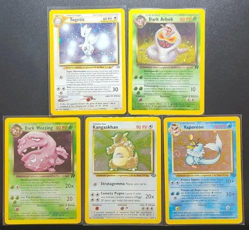 WOTC Pokémon - 5 Card - Jungle - Team Rocket - Neo Genesis -, Hobby en Vrije tijd, Verzamelkaartspellen | Pokémon