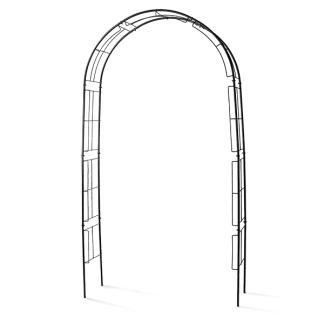 Rozenboog | Nature | 229 cm (Metaal, Zwart), Tuin en Terras, Planten | Tuinplanten, Verzenden