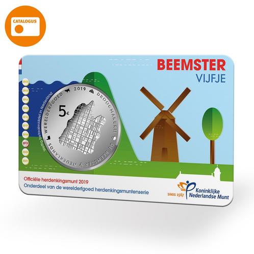 Beemster Vijfje 2019 BU-kwaliteit in coincard, Postzegels en Munten, Munten | Nederland, Verzenden