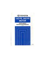 2003 TOYOTA RAV4 1AZ-FE 2AZ-FE MOTOR WERKPLAATSHANDBOEK, Auto diversen, Handleidingen en Instructieboekjes