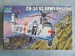 Trumpeter 02883 CH-34 U.S. Army Rescue 1:48, Hobby en Vrije tijd, Modelbouw | Vliegtuigen en Helikopters, Nieuw, Verzenden